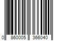 Barcode Image for UPC code 0860005366040