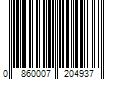 Barcode Image for UPC code 0860007204937