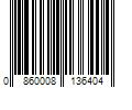 Barcode Image for UPC code 0860008136404