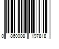 Barcode Image for UPC code 0860008197818