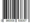 Barcode Image for UPC code 0860008538307