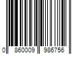 Barcode Image for UPC code 0860009986756