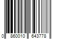 Barcode Image for UPC code 0860010643778