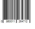 Barcode Image for UPC code 0860011264712