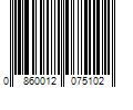 Barcode Image for UPC code 0860012075102