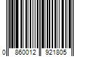 Barcode Image for UPC code 0860012921805