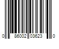 Barcode Image for UPC code 086002036230