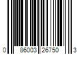 Barcode Image for UPC code 086003267503