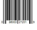 Barcode Image for UPC code 086003272019. Product Name: 