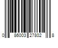 Barcode Image for UPC code 086003278028