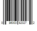 Barcode Image for UPC code 086003820272