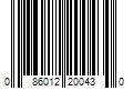 Barcode Image for UPC code 086012200430