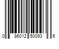 Barcode Image for UPC code 086012500936