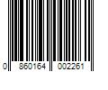 Barcode Image for UPC code 0860164002261