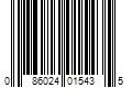 Barcode Image for UPC code 086024015435