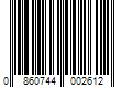 Barcode Image for UPC code 0860744002612