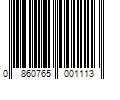 Barcode Image for UPC code 0860765001113