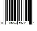 Barcode Image for UPC code 086093562144