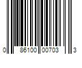 Barcode Image for UPC code 086100007033