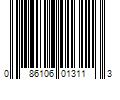 Barcode Image for UPC code 086106013113