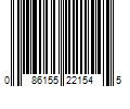 Barcode Image for UPC code 086155221545