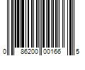 Barcode Image for UPC code 086200001665