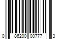 Barcode Image for UPC code 086200007773