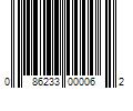 Barcode Image for UPC code 086233000062