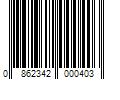 Barcode Image for UPC code 0862342000403