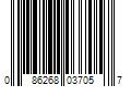 Barcode Image for UPC code 086268037057