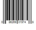 Barcode Image for UPC code 086269019748