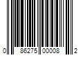 Barcode Image for UPC code 086275000082