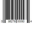 Barcode Image for UPC code 086279000934