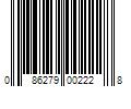 Barcode Image for UPC code 086279002228