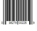 Barcode Image for UPC code 086279002259