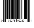 Barcode Image for UPC code 086279022301