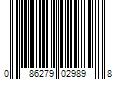 Barcode Image for UPC code 086279029898