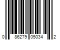 Barcode Image for UPC code 086279050342. Product Name: 