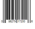 Barcode Image for UPC code 086279172006