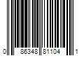 Barcode Image for UPC code 086348811041