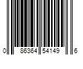 Barcode Image for UPC code 086364541496