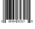 Barcode Image for UPC code 086364623215