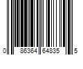 Barcode Image for UPC code 086364648355