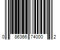 Barcode Image for UPC code 086366740002