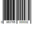 Barcode Image for UPC code 0863765000032