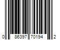 Barcode Image for UPC code 086397701942