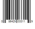 Barcode Image for UPC code 086429033119