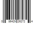 Barcode Image for UPC code 086429262724