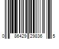 Barcode Image for UPC code 086429298365