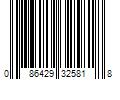 Barcode Image for UPC code 086429325818